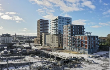 Stadig fart på Spritten-bydel: Nye boliger solgt og udlejet på rekordtid