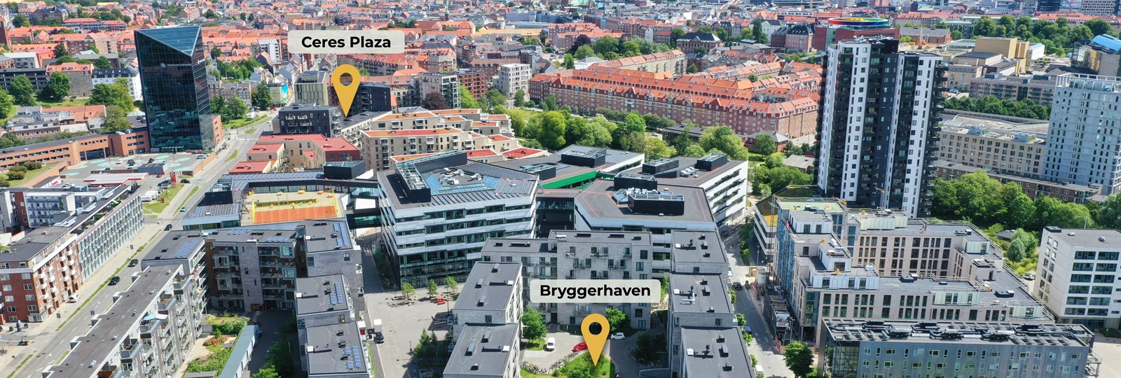 Lejeboligmægleren overtager genudlejningen af Bryggerhaven og Ceres Plaza i Aarhus